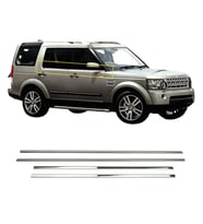 Land Rover Discovery 4 Krom Cam Çıtası 4 Prç. 2009-2016 P.Çelik