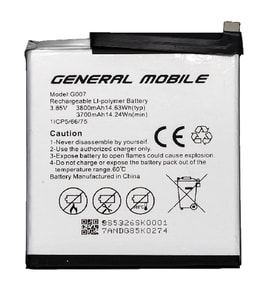 General Mobile GM 9 PLUS Uyumlu Pil Sıfır - Servis