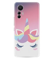 Xiaomi 12 Lite Kılıf Silikon Desen Özel Seri Sweety Unicorn 1737