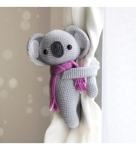 Koala Perde Tutucu Amigurumi