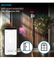 Neutron Wifi Kapı/Pencere Sensörü