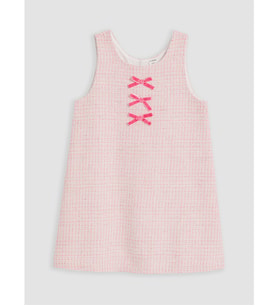 LCW Kids Pembe Fiyonklu Kız Çocuk Elbise