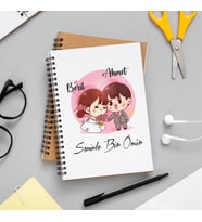 Seninle Bir Ömür Tasarımlı Defter Kişiye Özel
