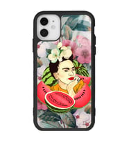 iPhone 11 Frida Kahlo Tasarımlı Glossy Telefon Kılıfı