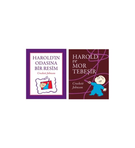 Harold'ın Odasına Bir Resim + Harold Ve Mor Tebeşir- 2 Kitap Set - Iş Bankası Özel Set Harold'ın Oda