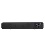 Lecoo DS111 Bluetooth + Kablolu Soundbar Taşınabilir Hoparlör, 6W, Siyah