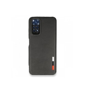 Çınarcık Dev Xiaomi Redmi Note 11 Kılıf Loop Deri Silikon - Kırmızı