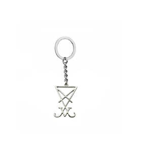 Sigil of Lucifer Unisex Anahtarlık – Gotik ve Mistik Tasarım