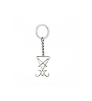 Sigil of Lucifer Unisex Anahtarlık – Gotik ve Mistik Tasarım