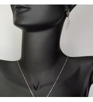 Gümüş Yaprak Tasarım Gold Kadın Kolye Küpe Set Doğum Günü Hediye A