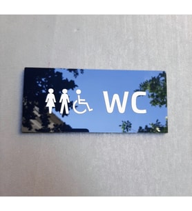 Klasik Seri WC Yönlendirme Tabelası