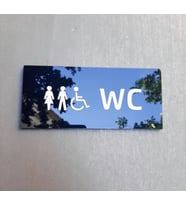 Klasik Seri WC Yönlendirme Tabelası