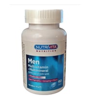 Nutrivita Nutrition Men Multivitamin Multimineral Probiyotik Ginseng Maca 90 Tablet (Renksiz)