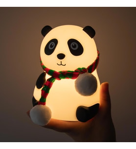 Panda LED Gece Lambası Dokunmatik   arjlı  Renk  Değiştiren (04)