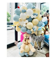 Soft Renkli Ayıcıklı Balon Buketi