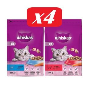 Whiskas İkili Lezzet Ekstra Avantaj Paketi 8 Adet