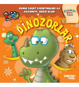 Komik Çıkartmalarım - Dinozorlar