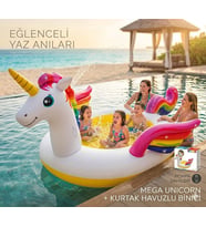 Havuzlu Büyük Boy Binici Deniz Yatağı 272x193x104 Cm Pompa Dahildir