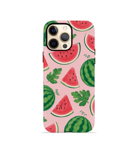 iPhone 12 Pro Max Vorian Çift Katmanlı MagSafe Kılıf Watermelon Garden Party