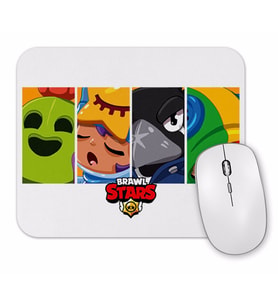 Brawl Stars Legendary Characters Mouse Pad
