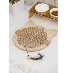 Doğal Sisal Oyuncaklı Kedi Tırmalama Matı Kedi Tırmalama Tahtası Kedi Otu Catnip İçerikli