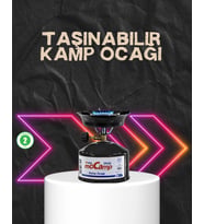 Doğa, Piknik Ve Acil Durum İçin Kamp Ocağı Seti