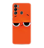 Tecno Pova Neo Kılıf Resimli Desenli Silikon Platinium Series Orange 1830