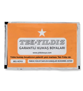 15 - Kumaş Boyası Bej Koyu 11 Gr