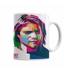 kurt cobain    Kupa Bardak Porselen