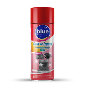 Blue Works Fırın Ve Izgara Airfryer Leke Yağ Sökücü Temizleyici Köpük Sprey 500 ML