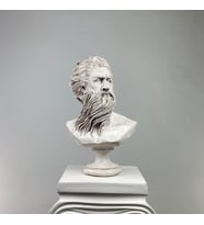 Poseidon 'Aged' Dekoratif Heykel, Pop Art Roma Yunan Heykelleri