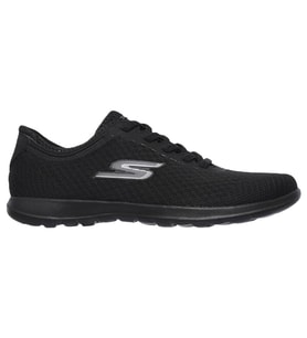 Skechers Go Walk Lite-Impulse Womens Sneaker Lastik Bağcıklı Kadın Günlük Spor Ayakkabı Siyah
