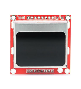 5110 84x48 Lcd Modül 84 x 48 Piksel Grafik Lcd Display Ekran 5V Beyaz Arka ışık Gösterge Menü Resim