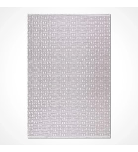Makine Kaymaz Yıkanabilir Gri Geometrik Triko Salon Halısı Mutfak Halısı Koridor Halısı Yolluk HP06K