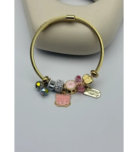 Çelik Gold Pandora Bileklik - 25-blk278