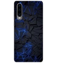 Huawei P30 (ELE-L09/L29) Uyumlu Kılıf Desen Baskılı Silikon Karmaşık Design STK:1874