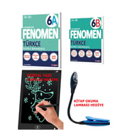 Fenomen Yayıncılık 2024-2025 Müfredat 6 Sınıf Türkçe A Ve B Serisi Soru Bankası Eğiten Süper Mega Set (Çok Renkli)