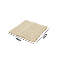 3 PCS 28X28CM YEŞİL LİF KABAK BİTİKİ ÜRETİMİ SAF DOĞAL TEMİZLİK BEZİ (5343)