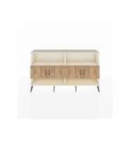 Arges Konsol 4 Raflı 4 Kapaklı 176x30x99 Aytaşı-Çam/Antrasit