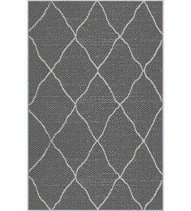 Eliana Home Baskılı, Yıkanabilir Kaymaz Taban Salon Halısı LNA0006-SD539 100x150 cm (Gri)