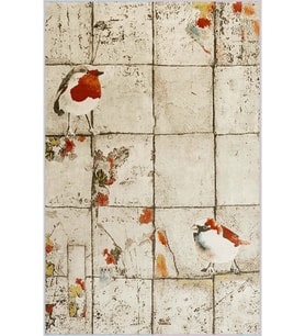 Eliana Home Baskılı, Yıkanabilir Kaymaz Taban Salon Halısı LNA1417 100x150 cm (Bej)