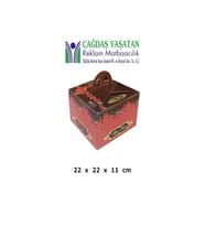 6 Kişilik Yaş Pasta Turta Kutusu- 100 Adet -090