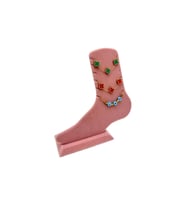 Ayak Mankeni Hal Hal Standı Süet Pembe