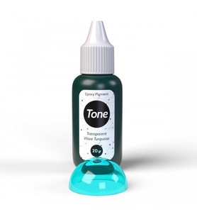 Resinin Tone Transparent Wave Turqouise Epoksi Epoksi Renk Pigmenti 20 ml
