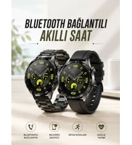 Akıllı Saat Sesli Görüşme, Nfc Uyumlu, Bildirim Görme Ve Uyku Ve Sağlık Takibi