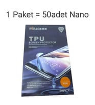 Tüm Nano Makinaları Uyumlu Nano Jelatin Hayalet Kaplama 50 Adet