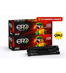 Canon CRG-052 Muadil Toner - 2'li Avantaj Paket