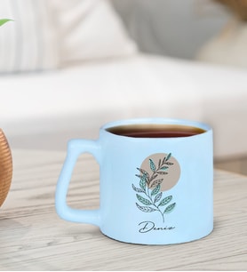 BK Gift Kişiye Özel İsimli Pastel Mavi Middle Kupa Bardak-15, Arkadaşa Hediye, Ev Hediyesi, Doğum Günü Hediyesi, Ofis Hediyesi