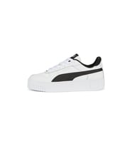 Puma Carina Street 389390 03 Kadın Sneaker Ayakkabı Beyaz Siyah 36-40 (Beyaz-Siyah)