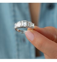 925 Ayar Gümüş Beştaş Elegant Yüzük